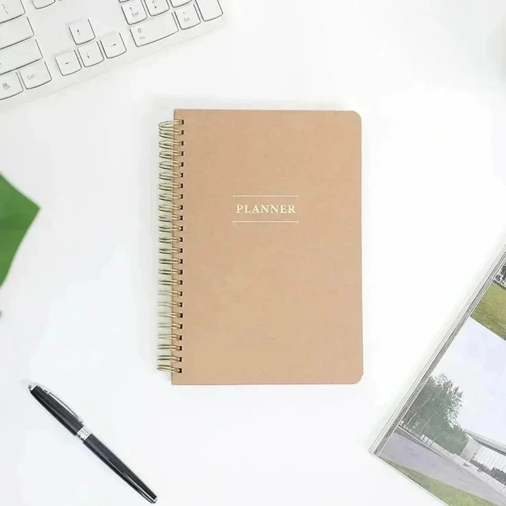 Daily, Weekly, Monthly, Annual Planner – Elegant Planner with The Word ''Planner